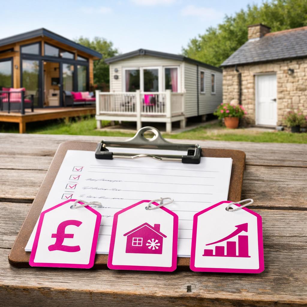 Lodge caravan cottage comparison UK holiday homes